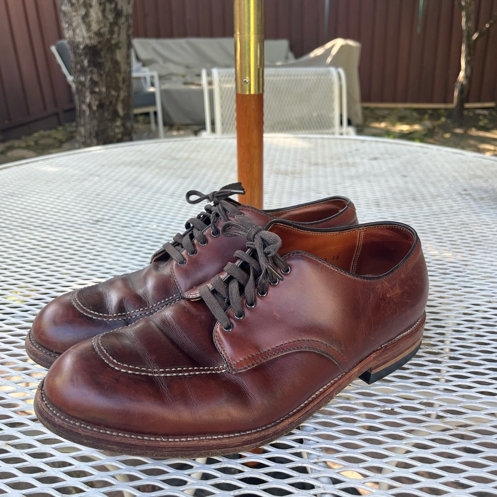 Alden Indy Oxford Leather sole 11 B/D